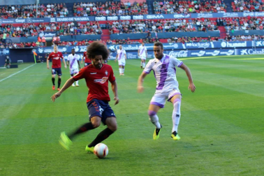 Imágenes del partido disputado en El Sadar entre el Osasuna y el Numancia el 30 de septiembre de 2018.