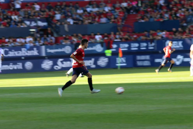 Imágenes del partido disputado en El Sadar entre el Osasuna y el Numancia el 30 de septiembre de 2018.
