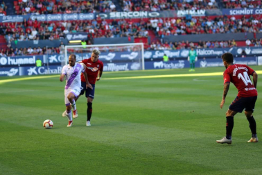 Imágenes del partido disputado en El Sadar entre el Osasuna y el Numancia el 30 de septiembre de 2018.
