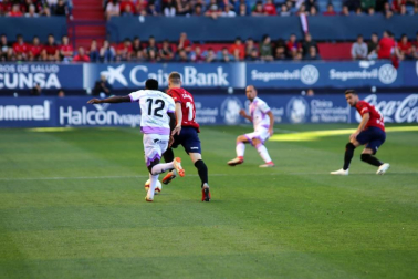 Imágenes del partido disputado en El Sadar entre el Osasuna y el Numancia el 30 de septiembre de 2018.
