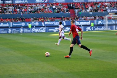 Imágenes del partido disputado en El Sadar entre el Osasuna y el Numancia el 30 de septiembre de 2018.