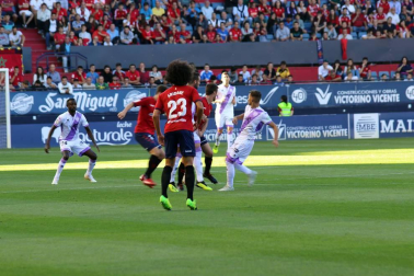 Imágenes del partido disputado en El Sadar entre el Osasuna y el Numancia el 30 de septiembre de 2018.