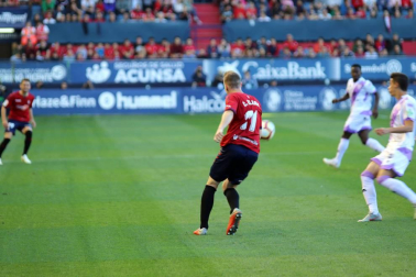 Imágenes del partido disputado en El Sadar entre el Osasuna y el Numancia el 30 de septiembre de 2018.