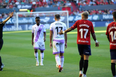 Imágenes del partido disputado en El Sadar entre el Osasuna y el Numancia el 30 de septiembre de 2018.