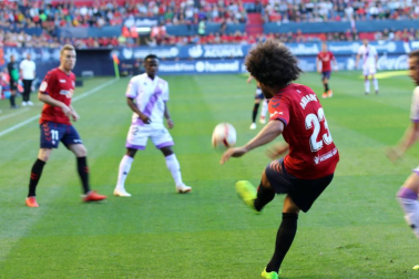 Imágenes del partido disputado en El Sadar entre el Osasuna y el Numancia el 30 de septiembre de 2018.