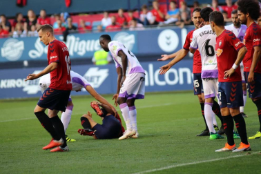 Imágenes del partido disputado en El Sadar entre el Osasuna y el Numancia el 30 de septiembre de 2018.