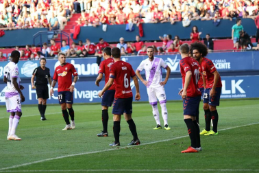 Imágenes del partido disputado en El Sadar entre el Osasuna y el Numancia el 30 de septiembre de 2018.