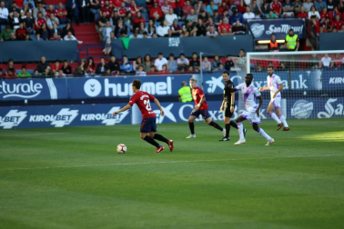 Imágenes del partido disputado en El Sadar entre el Osasuna y el Numancia el 30 de septiembre de 2018.