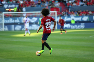 Imágenes del partido disputado en El Sadar entre el Osasuna y el Numancia el 30 de septiembre de 2018.
