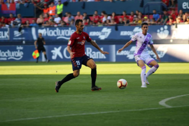 Imágenes del partido disputado en El Sadar entre el Osasuna y el Numancia el 30 de septiembre de 2018.