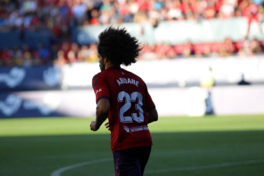 Imágenes del partido disputado en El Sadar entre el Osasuna y el Numancia el 30 de septiembre de 2018.