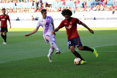 Imágenes del partido disputado en El Sadar entre el Osasuna y el Numancia el 30 de septiembre de 2018.