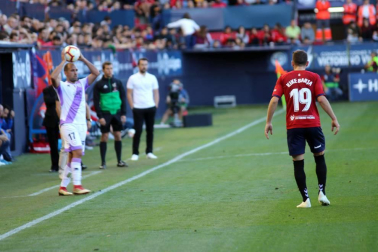 Imágenes del partido disputado en El Sadar entre el Osasuna y el Numancia el 30 de septiembre de 2018.