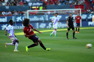 Imágenes del partido disputado en El Sadar entre el Osasuna y el Numancia el 30 de septiembre de 2018.
