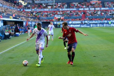 Imágenes del partido disputado en El Sadar entre el Osasuna y el Numancia el 30 de septiembre de 2018.