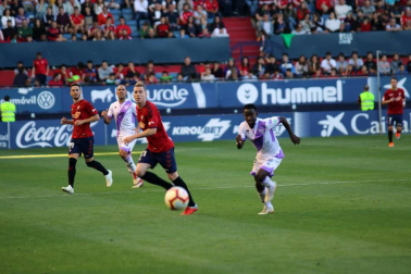 Imágenes del partido disputado en El Sadar entre el Osasuna y el Numancia el 30 de septiembre de 2018.