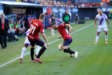 Imágenes del partido disputado en El Sadar entre el Osasuna y el Numancia el 30 de septiembre de 2018.