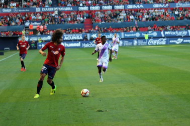 Imágenes del partido disputado en El Sadar entre el Osasuna y el Numancia el 30 de septiembre de 2018.