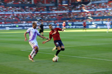 Imágenes del partido disputado en El Sadar entre el Osasuna y el Numancia el 30 de septiembre de 2018.