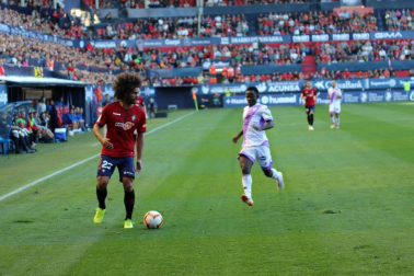 Imágenes del partido disputado en El Sadar entre el Osasuna y el Numancia el 30 de septiembre de 2018.