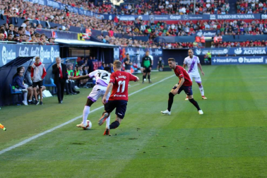 Imágenes del partido disputado en El Sadar entre el Osasuna y el Numancia el 30 de septiembre de 2018.