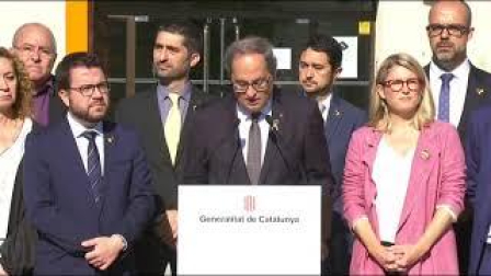 Torra, a los CDR: "No tengáis miedo... hay que ir todos a una"