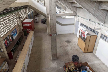 Fotos del estado en el que se encuentra El Sadar, abocado a una reforma.