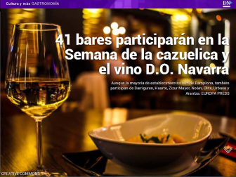 Además, las claves de la Semana de la cazuelica y el vino D.O. Navarra.