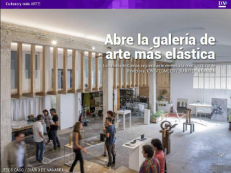 Además, la nueva galería de arte Fábrica de gomas de Lezkairu.