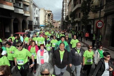 Miles de personas se congregaron en la capital ribera para participar en la carrera