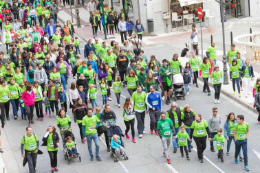 Miles de personas se congregaron en la capital ribera para participar en la carrera