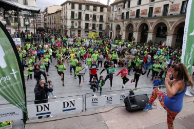 Miles de personas se congregaron en la capital ribera para participar en la carrera