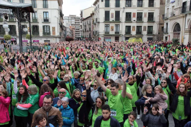 Miles de personas se congregaron en la capital ribera para participar en la carrera