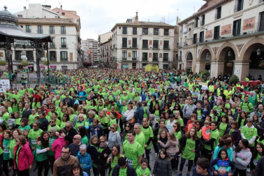 Miles de personas se congregaron en la capital ribera para participar en la carrera