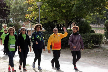 Miles de personas se congregaron en la capital ribera para participar en la carrera