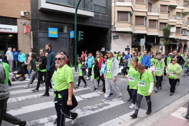 Miles de personas se congregaron en la capital ribera para participar en la carrera