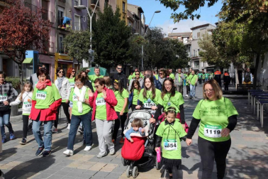 Miles de personas se congregaron en la capital ribera para participar en la carrera