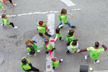 Miles de personas se congregaron en la capital ribera para participar en la carrera