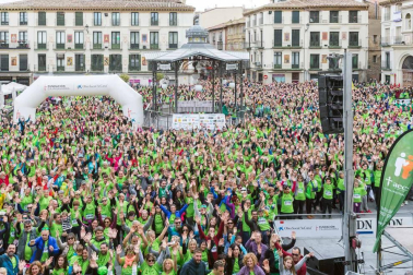 Miles de personas se congregaron en la capital ribera para participar en la carrera