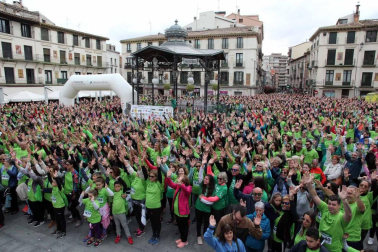 Miles de personas se congregaron en la capital ribera para participar en la carrera