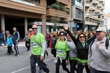 Miles de personas se congregaron en la capital ribera para participar en la carrera