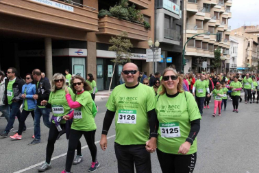 Miles de personas se congregaron en la capital ribera para participar en la carrera