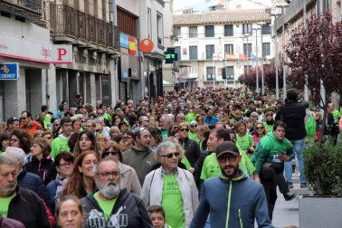 Miles de personas se congregaron en la capital ribera para participar en la carrera