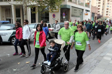 Miles de personas se congregaron en la capital ribera para participar en la carrera
