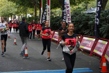 Imágenes de la V edición de la Carrera Solidaria Navarra que recauda fondos para Anfas