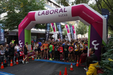 Imágenes de la V edición de la Carrera Solidaria Navarra que recauda fondos para Anfas