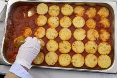 Fotos del concurso de recetas de relleno en las fiestas de Villava