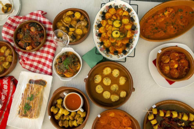 Fotos del concurso de recetas de relleno en las fiestas de Villava