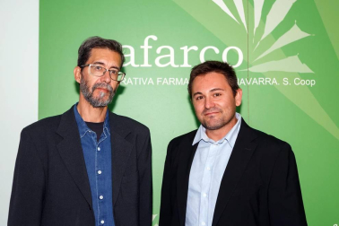 Un año más, la sede de Nafarco en Noáin acogió la feria Expofarma, en la que ya es su séptima edición. La Cooperativa Farmacéutica, referente en distribución en Navarra, reunió a 150 representantes de la industria de parafarmacia y OTC, que presentaron e informaron sobre los productos y marcas de 28 laboratorios.