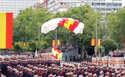 Este viernes, 12 de octubre, se ha celebrado el tradicional militar en Madrid, presidido por Felipe VI y la reina Letizia